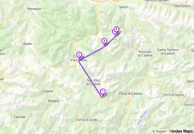 Mapa del recorregut del Dia 3