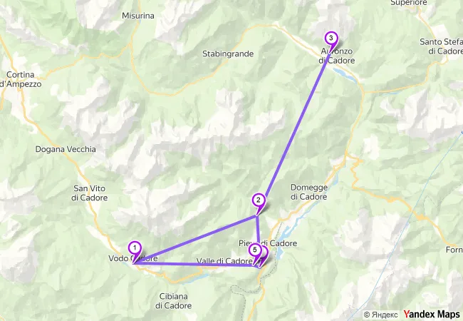 Mapa del recorregut del Dia 4