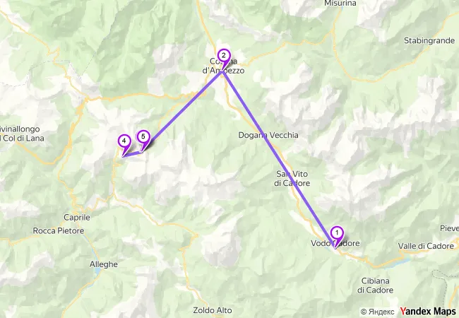 Mapa del recorregut del Dia 7